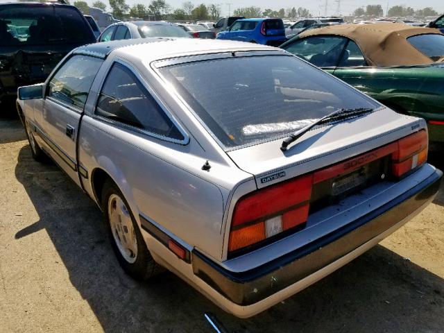 JN1HZ16S1EX020363 - 1984 DATSUN 300ZX 2+2 SILVER photo 3