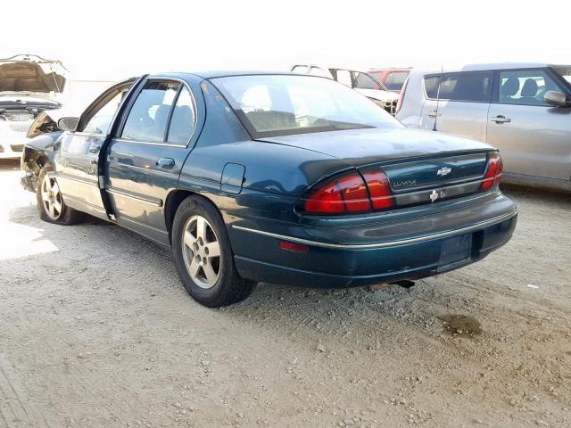 2G1WL52JX11126997 - 2001 CHEVROLET LUMINA GREEN photo 3