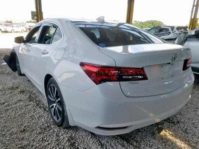 19UUB2F71FA018670 - 2015 ACURA TLX ADVANC WHITE photo 3