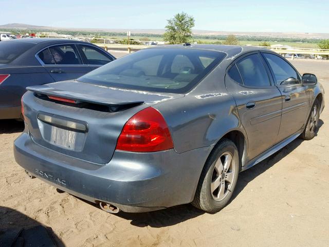 2G2WP552861201921 - 2006 PONTIAC GRAND PRIX BLUE photo 4
