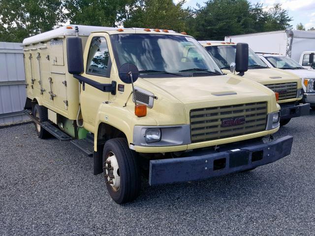 1GDJ5C1GX8F904154 - 2008 GMC C5500 C5C0 YELLOW photo 1