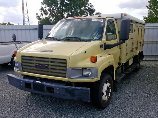 1GDJ5C1GX8F904154 - 2008 GMC C5500 C5C0 YELLOW photo 2