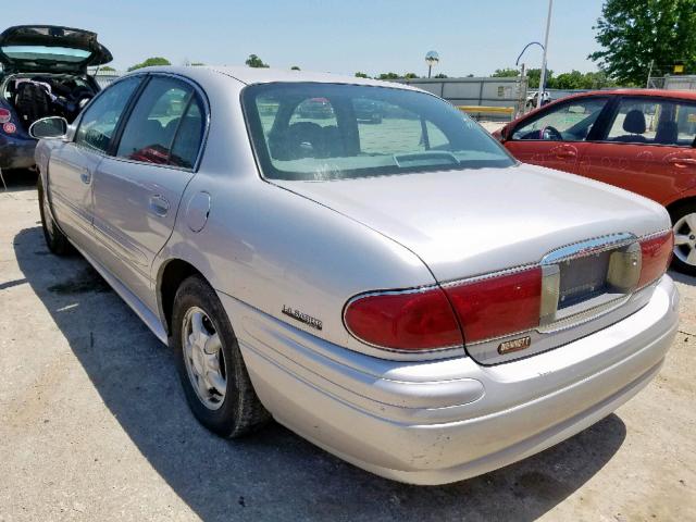 1G4HP54K014181534 - 2001 BUICK LESABRE CU SILVER photo 3