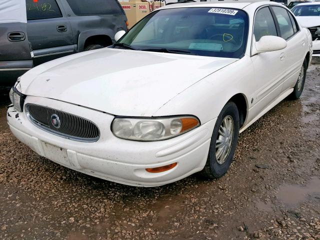 1G4HP54K624220001 - 2002 BUICK LESABRE CU WHITE photo 2