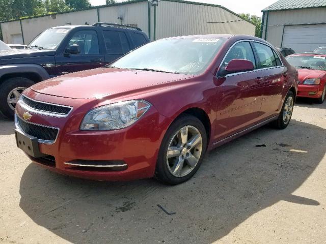 1G1ZC5E18BF224655 - 2011 CHEVROLET MALIBU 1LT 栗色 照片 2