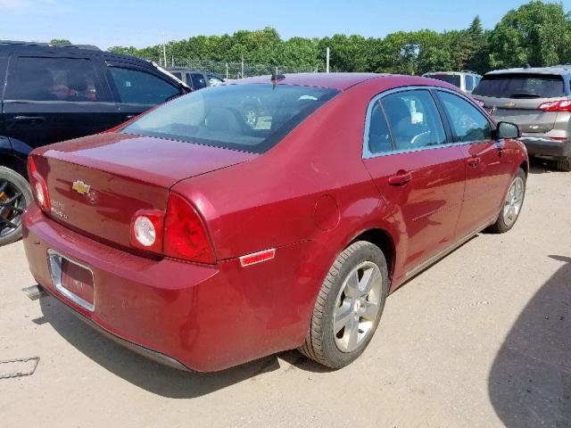 1G1ZC5E18BF224655 - 2011 CHEVROLET MALIBU 1LT 栗色 照片 4