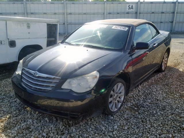 1C3BC5ED7AN143058 - 2010 CHRYSLER SEBRING TO BLACK photo 2