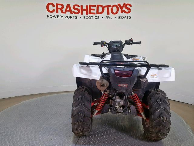 1HFTE4680G4102166 - 2016 HONDA TRX500 FA WHITE photo 7