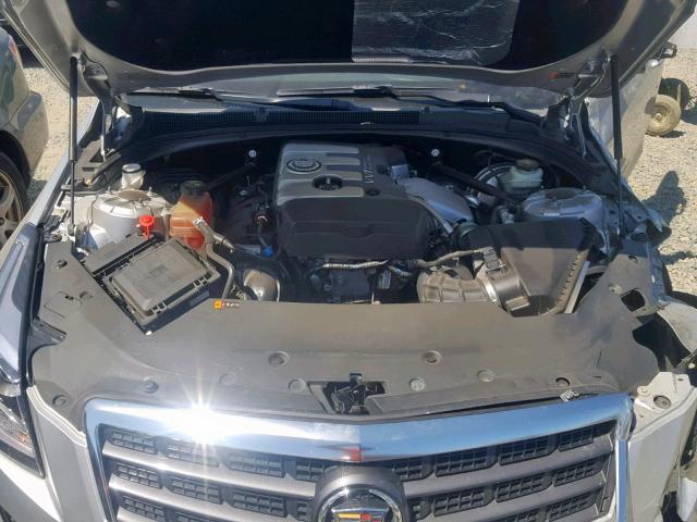 1G6AA5RX3E0156798 - 2014 CADILLAC ATS SILVER photo 7