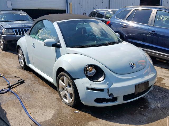 3VWSF31Y36M317836 - 2006 VOLKSWAGEN NEW BEETLE Blau Foto 1