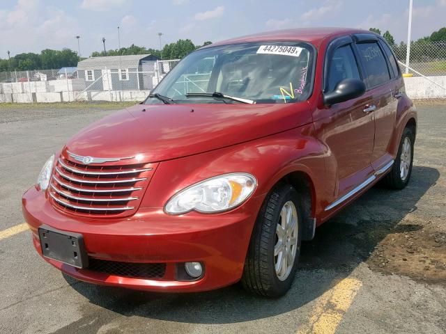 3A4GY5F9XAT188812 - 2010 CHRYSLER PT CRUISER RED photo 2