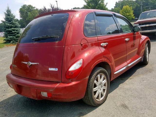 3A4GY5F9XAT188812 - 2010 CHRYSLER PT CRUISER RED photo 4