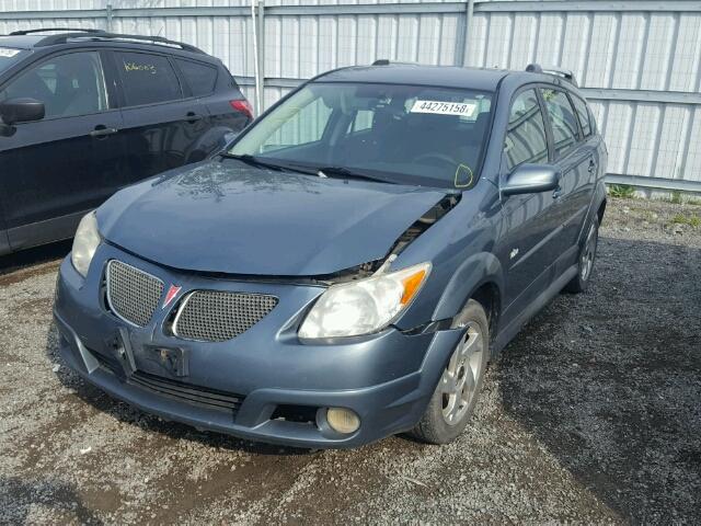 5Y2SL65868Z411640 - 2008 PONTIAC VIBE BLUE photo 2