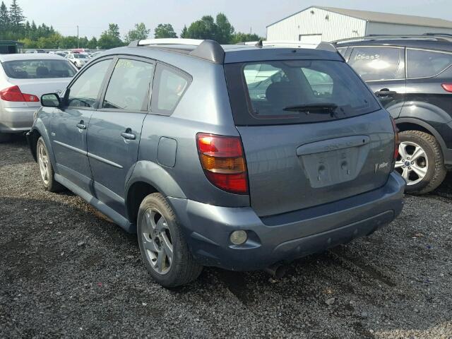 5Y2SL65868Z411640 - 2008 PONTIAC VIBE BLUE photo 3