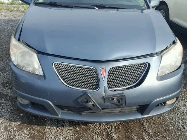 5Y2SL65868Z411640 - 2008 PONTIAC VIBE BLUE photo 9