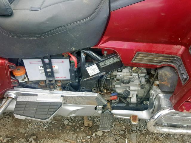 1HFSC2206NA401374 - 1992 HONDA GL1500 A RED photo 7