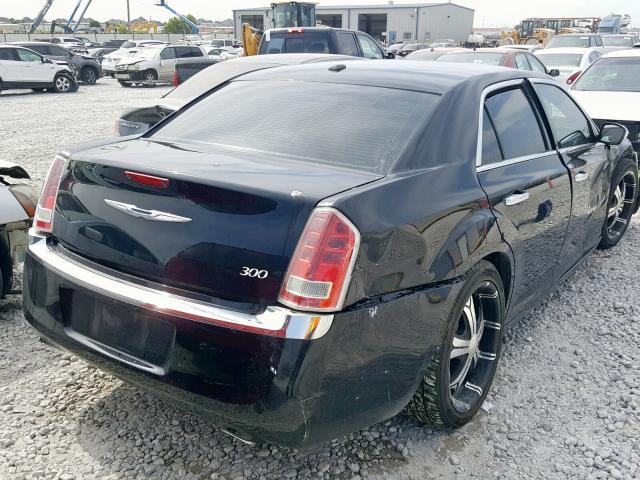 2C3CCACG1CH182332 - 2012 CHRYSLER 300 LIMITE BLACK photo 4