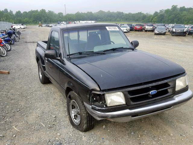 1FTCR10AXRPC14290 - 1994 FORD RANGER BLACK photo 1