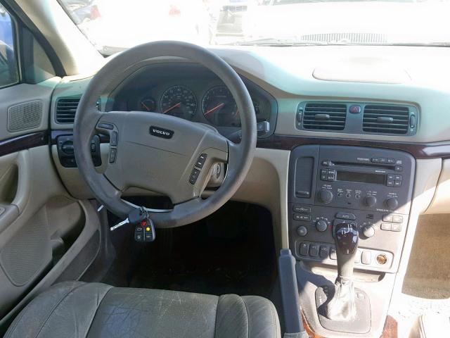 YV1TS90D711158775 - 2001 VOLVO S80 T6 GREEN photo 9