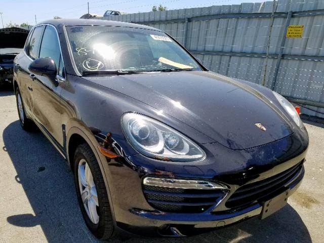 WP1AB2A24BLA42925 - 2011 PORSCHE CAYENNE S BLACK photo 1