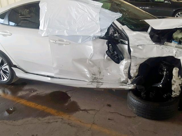 19XFC1F78HE000083 - 2017 HONDA CIVIC EXL თეთრი ფოტო 10