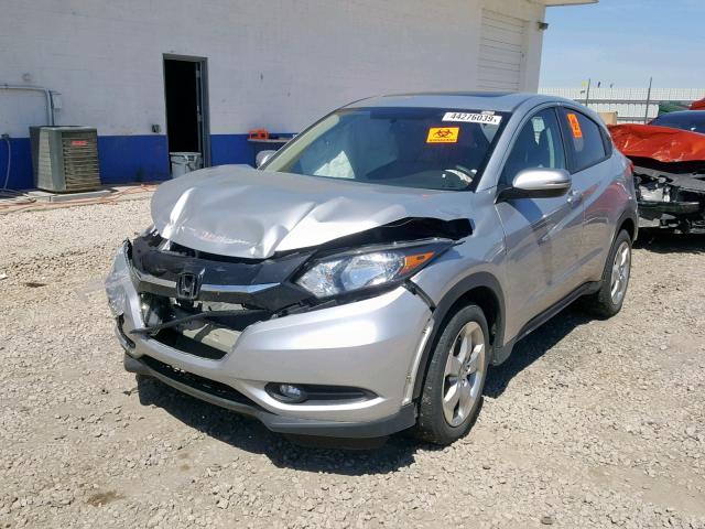 3CZRU6H59GM742445 - 2016 HONDA HR-V EX SILVER photo 2