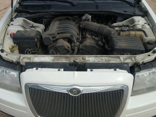 2C3KA43R88H230002 - 2008 CHRYSLER 300 LX WHITE photo 7