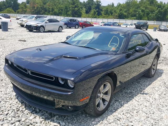 2C3CDZAGXFH702949 - 2015 DODGE CHALLENGER BLACK photo 2