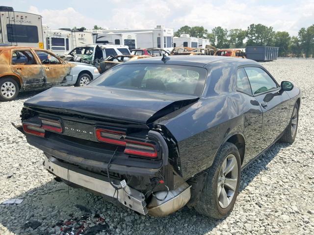 2C3CDZAGXFH702949 - 2015 DODGE CHALLENGER BLACK photo 4