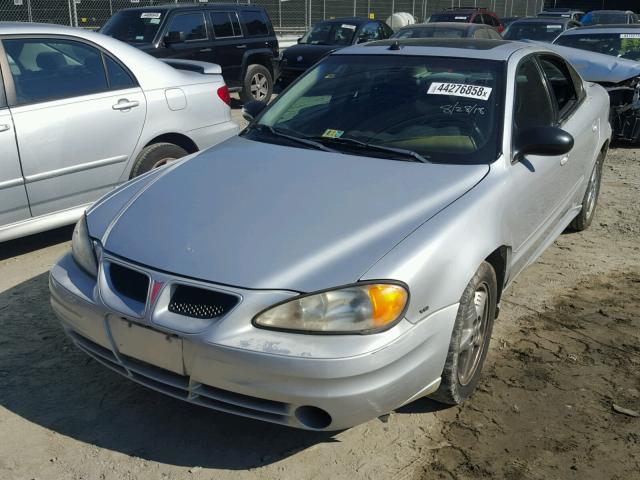 1G2NF52E63M551884 - 2003 PONTIAC GRAND AM S SILVER photo 2