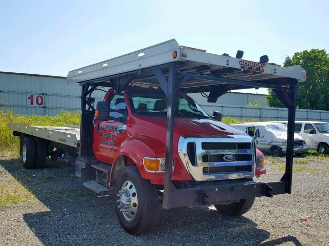 3FRXF7FG5DV775081 - 2013 FORD F750 SUPER RED photo 1