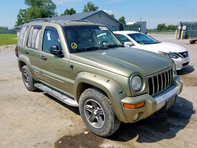 1J4GL38K83W533223 - 2003 JEEP LIBERTY RE GREEN photo 1