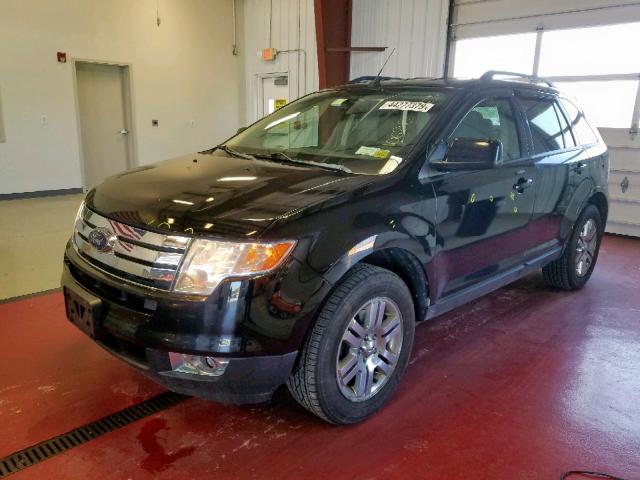 2FMDK48C97BA96085 - 2007 FORD EDGE SEL BLACK photo 2