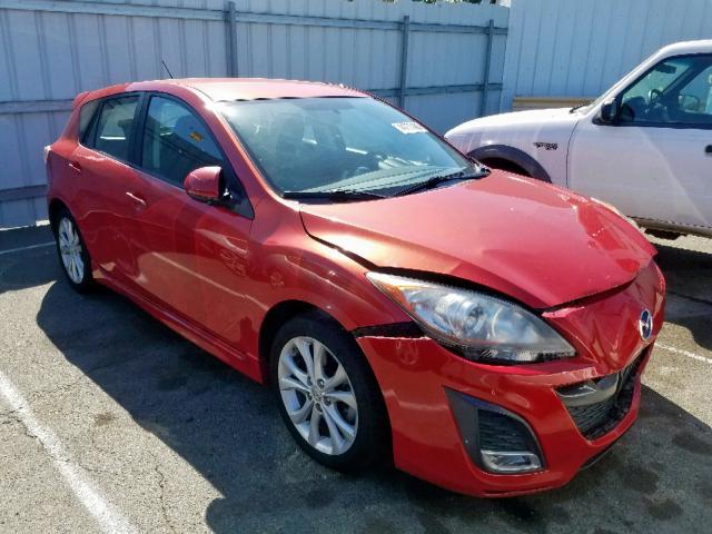 JM1BL1H66A1298998 - 2010 MAZDA 3 S RED photo 1