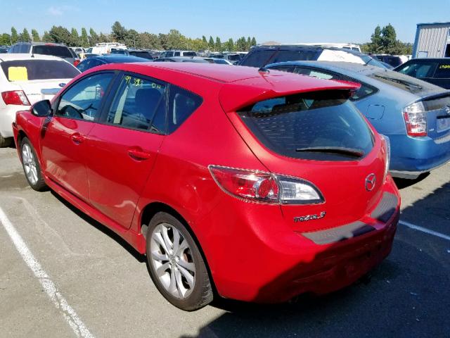 JM1BL1H66A1298998 - 2010 MAZDA 3 S RED photo 3