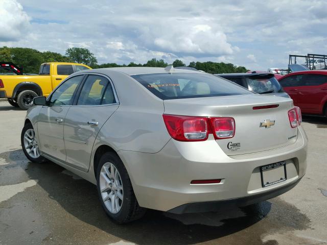 1G11C5SL1EF179436 - 2014 CHEVROLET MALIBU 1LT GOLD photo 3
