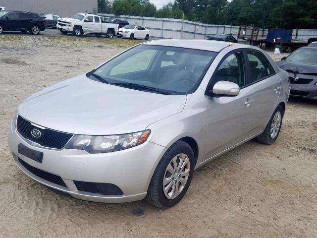 KNAFU4A2XA5174231 - 2010 KIA FORTE EX SILVER photo 2