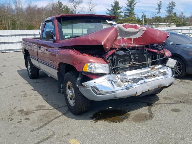 1B7KC26Z0SS361172 - 1995 DODGE RAM 2500 RED photo 1