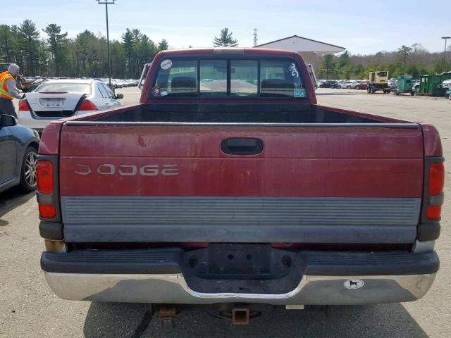 1B7KC26Z0SS361172 - 1995 DODGE RAM 2500 RED photo 6