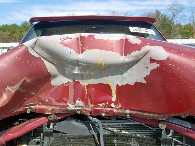 1B7KC26Z0SS361172 - 1995 DODGE RAM 2500 RED photo 7