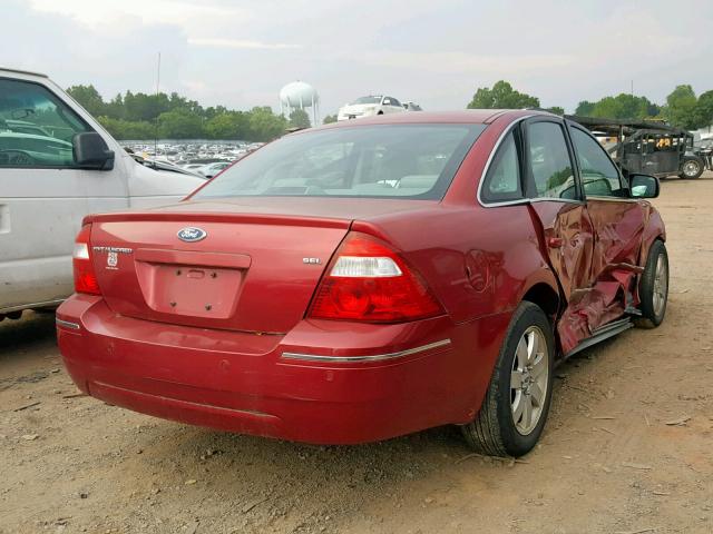 1FAFP24195G138273 - 2005 FORD FIVE HUNDR RED photo 4