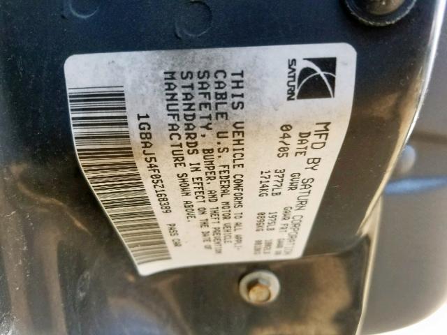 1G8AJ54F05Z168389 - 2005 SATURN ION LEVEL SILVER photo 10