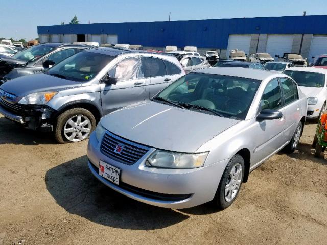 1G8AJ54F05Z168389 - 2005 SATURN ION LEVEL SILVER photo 2