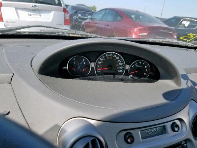 1G8AJ54F05Z168389 - 2005 SATURN ION LEVEL SILVER photo 8