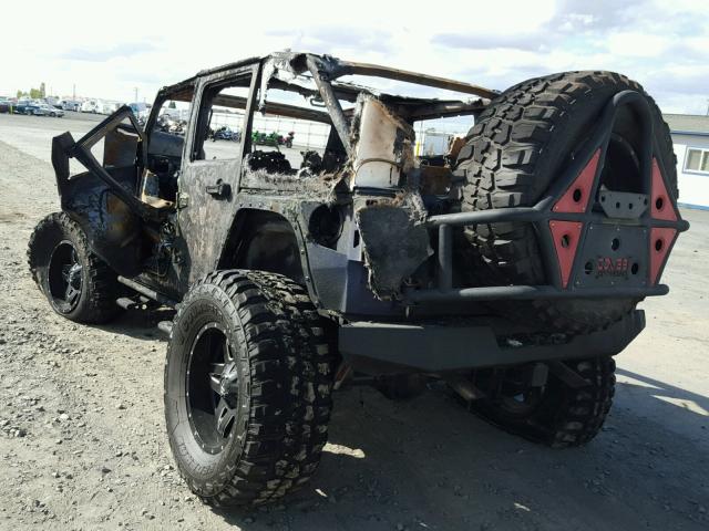 1J4GA39137L161261 - 2007 JEEP WRANGLER X BURN photo 3