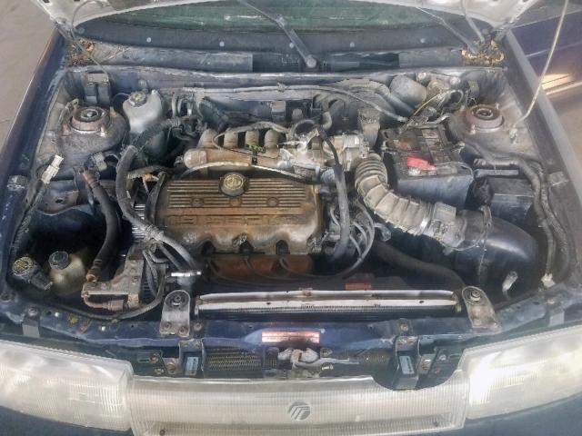 3MARM10J8RR628041 - 1994 MERCURY TRACER BAS BLUE photo 7