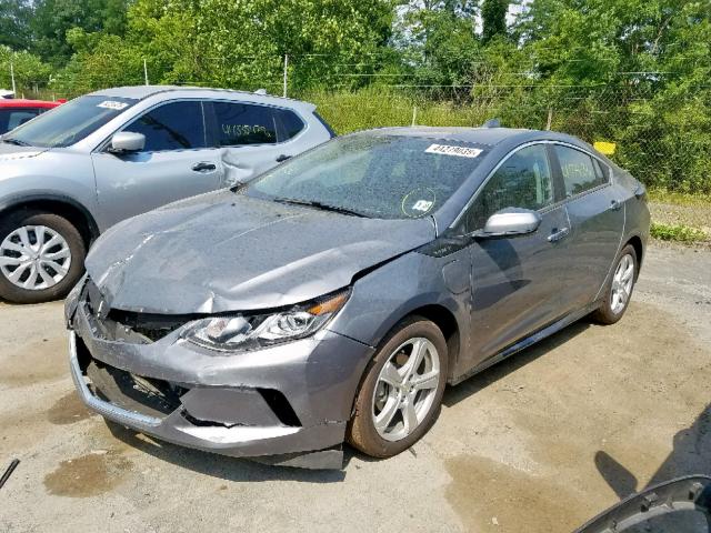 1G1RC6S5XJU147987 - 2018 CHEVROLET VOLT LT GRAY photo 2