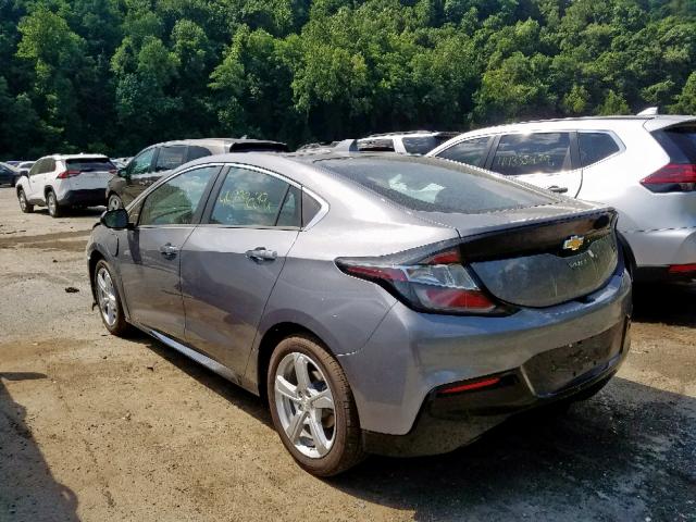 1G1RC6S5XJU147987 - 2018 CHEVROLET VOLT LT GRAY photo 3