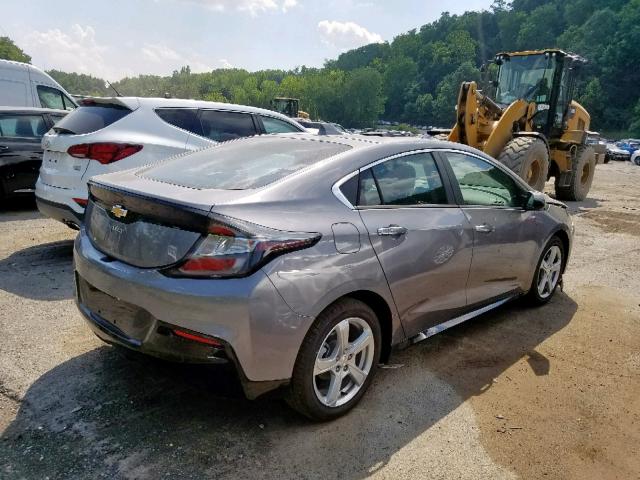 1G1RC6S5XJU147987 - 2018 CHEVROLET VOLT LT GRAY photo 4