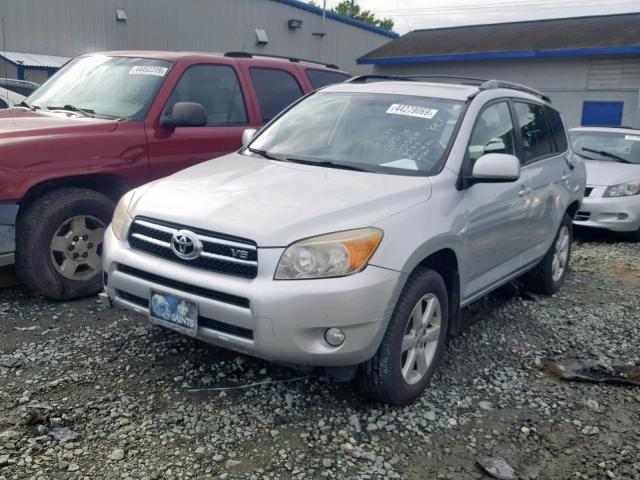 JTMBK31V875028933 - 2007 TOYOTA RAV4 LIMIT SILVER photo 2